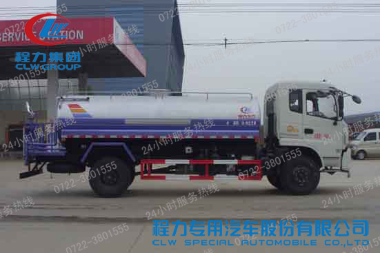 程力威牌CLW5165GSST4型洒水车