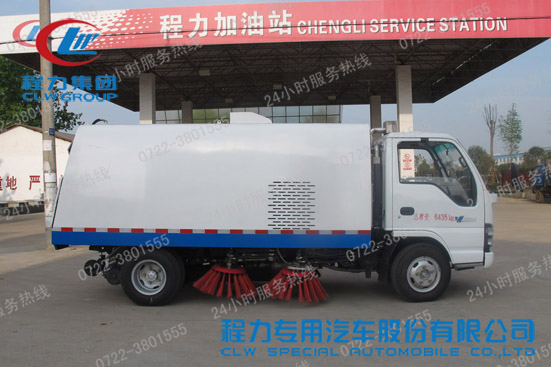 程力威牌CLW5060TSLQ4型扫路车